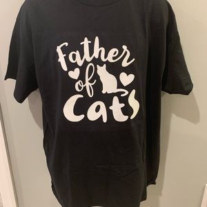 Father of cats short sleeve shirt.